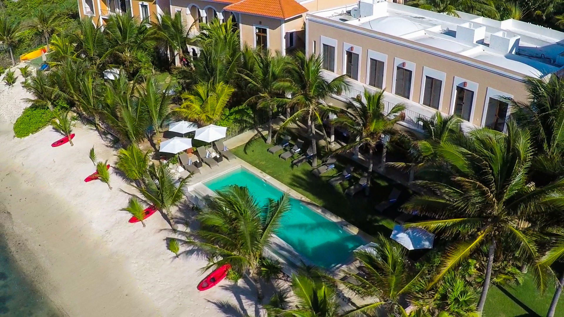 aerial view hacienda del mar